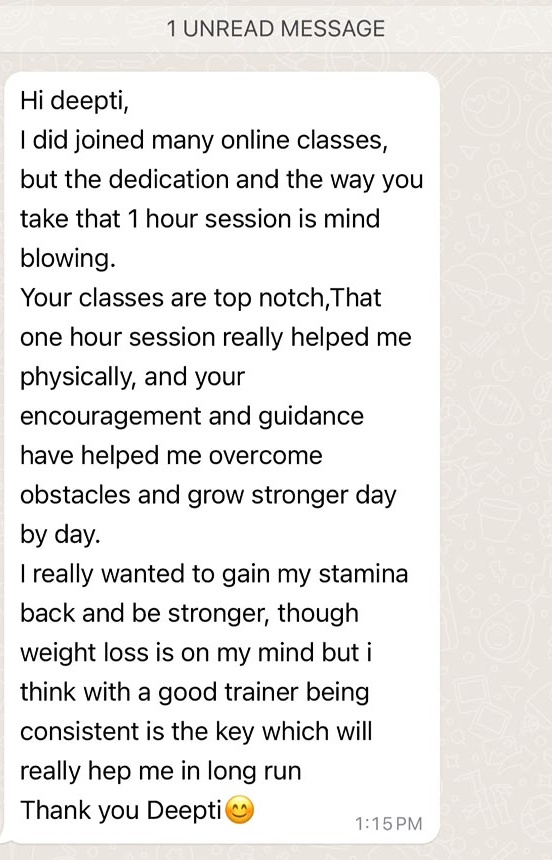 WhatsApp Feedback Chat 1