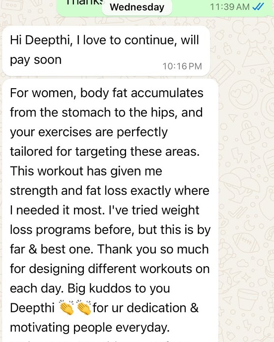 WhatsApp Feedback Chat 3